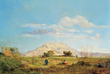 Guigou P. Paysans devant la Sainte Victoire bd Guigou P. Paysans devant la Sainte Victoire bd