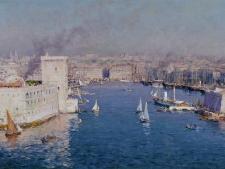 Vue sur le Vieux Port de Marseille depuis le Pharo