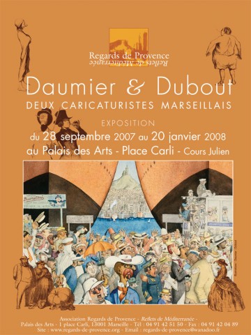 Affiche Daumier Dubout presse