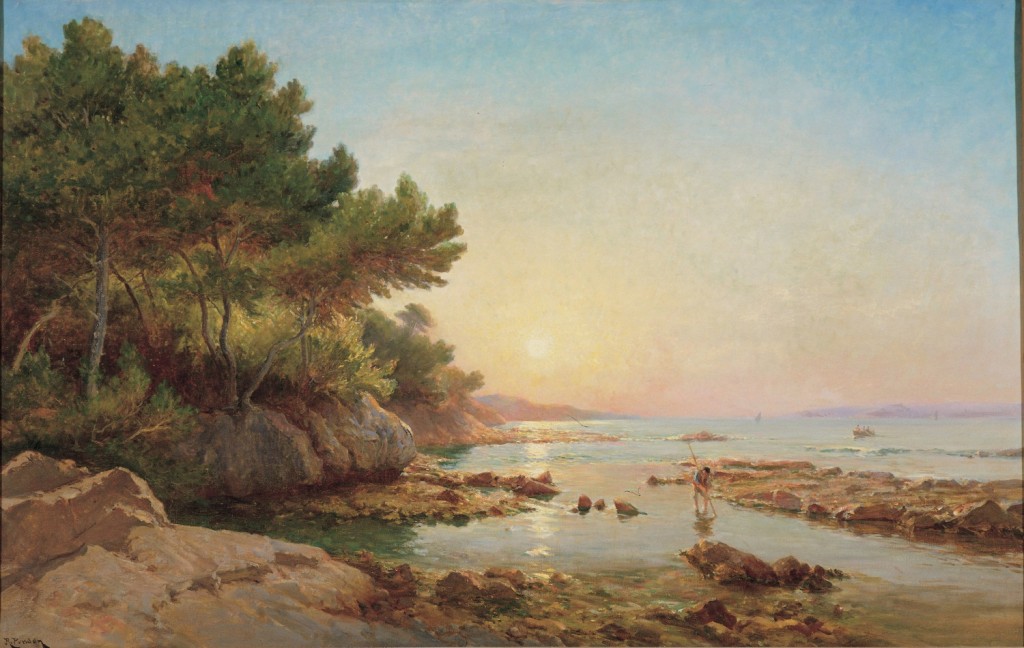 Ponson R. Lever de soleil à Carqueirane bd